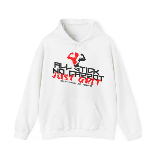 Driven by Will Hoodie - Red & White Flex