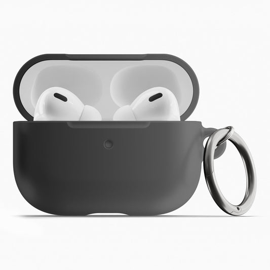 Black Grey Gradient AirPod Case - High-Quality Polycarbonate, Scratch-Resistant, for 1st/2nd Gen & Pro